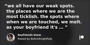 boyfriends know | Patreon