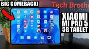 Dark gray, dazzling white and dark green; Xiaomi Mi Pad 5 Is Almost Here 2021 Leaks Rumors Youtube