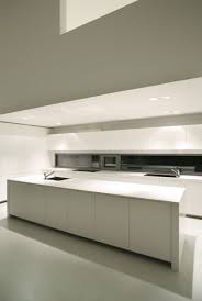 The polyester kitchen cabinet doors are easy to clean and maintain their lustrous looks so that the kitchen sustains a welcoming and homely feel. Matte Polyester White White Modern Kitchen Modern Kitchen White Kitchen