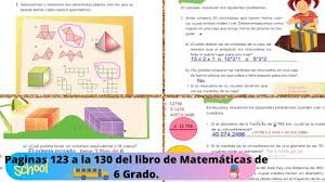 Respuesta:lo puedes buscar en paco el chatoexplicación paso a paso:ahi vienen todas las respuestas. Paginas 123 A La 130 Del Libro De Matematicas De 6 Grado Youtube
