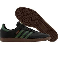 Adidas Black And Green Running Shoes Adidas Samba Black 1 Bas Green Sha Yellow G48120 64 99 Adidas Samba Kicks Shoes Sneakers