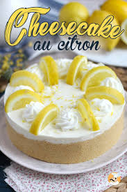 Cheesecake Sans Cuisson Au Citron Recette Ptitchef Recette Cheesecake Citron Sans Cuisson Cheesecake Facile Cheesecake