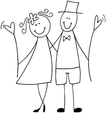 Cute Wedding Couple Graphic Strichzeichnung Hochzeit Zeichnung Strichzeichnung Kunst