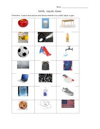 Solids, liquids, gases is intended to be used in. Solids Liquids Gases Worksheet
