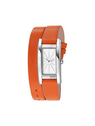 Montre mck paris, montre double bracelet cuir, montre double tour femme. Montre Femme Esprit Double Tour