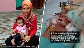 Bengkak hati dan limpa, pergi ke usus. Bayi 9 Bulan Derita Jangkitan Kuman Di Paru Paru Dan Darah Kerana Asap Rokok The Reporter