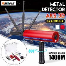 The higher the frequency, the closer to the surface the machine works to find smaller targets. Maxgeek High Sensitive Aks Long Range Metal Detector Silver Copper Gold Hunt Treasure Find With Three Antennas Industrial Metal Detectors Aliexpress