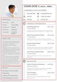 Download Template Cv Kreatif Yang Menarik Hrd Gratis Creative Cv Template Riwayat Hidup Template