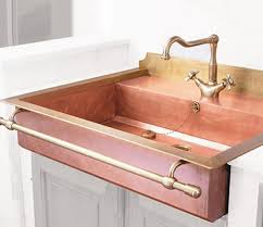 brass sinks that bring about an old