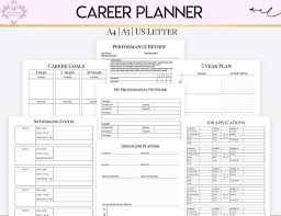 Career Planner Job Planning Insert Dream Job Application Etsy Career Planner Job Planning Job Application