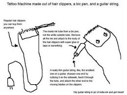 Use a regular pencil and paper to sketch out some ideas, keeping the make sure you apply the tattoo to clean, dry skin. How To Make A Tattoo Gun Using Clippers