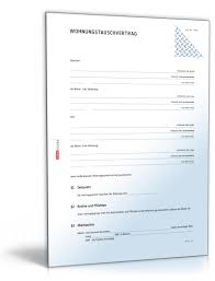 Auch die nutzung von grundstücken, z.b. Wohnungstauschvertrag