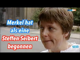 Her willingness to adopt the positions of her political opponents has been characterized as. Angela Merkel War Fruher Selbst Eine Steffen Seibert Youtube