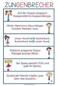 Zungenbrecher Lesen Uben Zungenbrecher Lesen Lernen