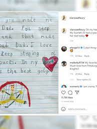 This content is not available due to your privacy preferences. Former Penguin Goalie Fleury Receives Adorable Note From 5 Year Old Daughter After Loss Wjac