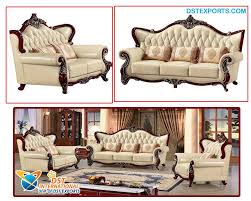 This antique style luxury furniture collection features classic lines, elegant curves and quality construction. Royal 5 Seater Living Room Furniture Set Dst International