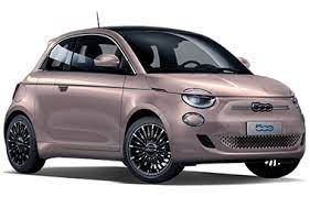 The front logo is the statement of an icon. New 500 Electric Range Electric Cars Fiat