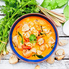 With thai food there are a lot of curries which are extremely creamy made with sweet coconut milk. The 10 Healthiest Thai Food Orders According To A Nutritionist