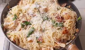 Recette Poulet Toscane Spaghetti Plats Reconfortants Poulet A La Toscane Recette