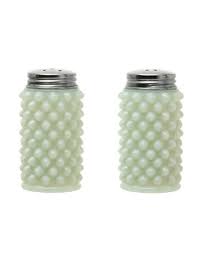 Now you have a gorgeous pair of vintage salt and pepper shakers to make you smile each morning. Milk Glass Hobnail Salt Pepper Shakers White Set Of 2 Rustic Roots