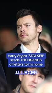 A woman accused of stalking Harry Styles hand-delivered or sent more than  8,000 cards to the star's home in just one month, a court heard today. Myra  Carvalho, 35, 'pursued a course of conduct
