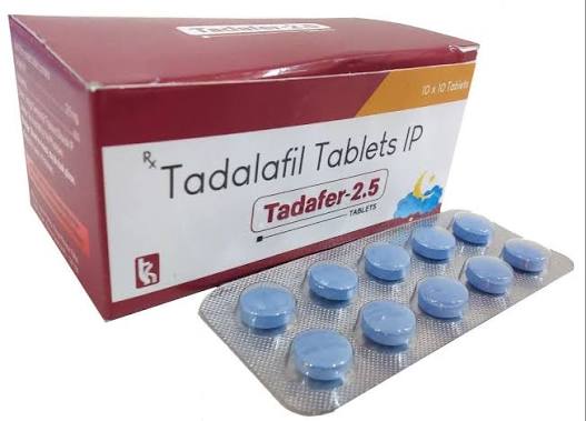 Tadalafil 2.5mg Tablets at ₹ 80.0/stripe | Tadalafil Tablets in Bhiwani | ID: 2854097805112