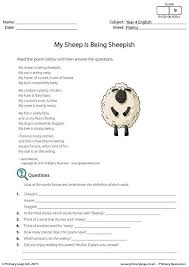 comprehension poems