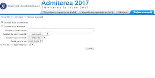 Este vorba despre rezultatele repartizării la liceele militare din românia. Edu Ro Admitere Licee 2017 Rezultate Repartizare ComputerizatÄƒ 2017 CautÄƒ Å£i Colegii DupÄƒ Nume