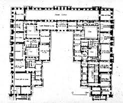 J H Mansart Versailles Chateau 1679 Plan Of First Floor Palace Remodelling Jpg 432 361 Pixels Palace Of Versailles France Floor Plans Versailles