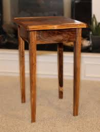 Small End Table With Drawer Live Edges Walnut Handmade Nightstand End Table Side Table Small End Tables End Tables With Drawers End Tables