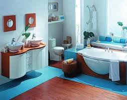 Get inspired with brown, bathroom ideas and photos for your home refresh or remodel. Bathroom Decorating In Blue Brown Colors Chocolate Inspiration