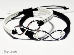 Black And White Bracelet Matching Bracelets Couples Bracelets Black White Infinity Bracelets His Hers Bracelets Woven F Pulseras Para Parejas Pulseras Bonitas Pulsera De Proteccion