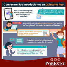 Estimados padres, madres y tutores: Inscripciones Al Ciclo Escolar 2020 2021 Poresto