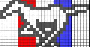 Ford Mustang Logo Mustang Logo Perler Beads Pony Bead Patterns
