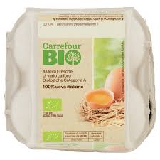 Se sei solito acquistare le uova presso un allevamento di galline in ogni caso, sappi che le uova fresche di gallina non necessitano per forza di essere conservate in frigorifero! Carrefour Bio 4 Uova Fresche Di Vario Calibro Biologiche Categoria A 220 G Carrefour