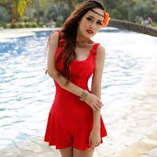 Skirts Womens One Piece Swimsuits With Skirts Cheap Cute Bathing Suits Modest Swim Wear Juniors P Modest Bathing Suit Modest Swimwear Cheap One Piece Swimsuits