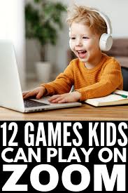 Zoom Games For Kids 12 Online Activity Ideas To Keep Kids Connected In 2020 Online Games For Kids Online Activities Virtual Games For Kids
