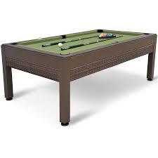 Eastpoint Sports 87 Inch Outdoor Billiard Table Wicker Outdoor Pool Table Eastpoint Billiard Table