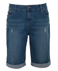 Bermuda jean femme grande taille. Bermuda Et Short Retroussable En Grande Taille Jusqu Au 58 Et Plus