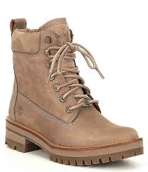 Timberland Women S Courmayeur Valley Leather Combat Boots Dillard S Timberland Boots Women Outfit Timberland Boots Women Timberlands Women