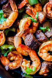 One Pot Cajun Butter Steak And Shrimp Recipe Steak And Shrimp Steak Butter Cajun Butter