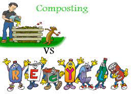 Also, food waste can be the source of many plumbing problems. Composting Vs Recycling Drawing A Line To Differentiate Between The Two