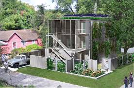 Shipping Container Homes Fox Mw Bender Gainesville Florida Multi Container Home Http Homein Container Buildings Container House Container House Design