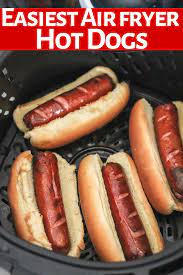 One of the easiest ways to cook shrimp is in an air fryer, where it cook quickly without singeing. Cooking Hot Dogs Has Never Been Easier Than In The Air Fryer Air Fryer Hot Dogs Are Air Fryer Recipes Healthy Air Fryer Recipes Easy Air Fryer Dinner Recipes