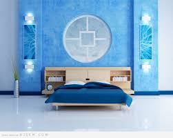 ديكورات غرف نوم زرقاء رائعة مجلة رجيم