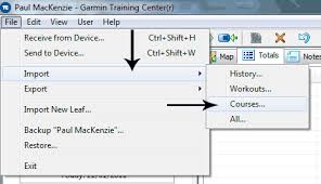 Create A Garmin Running Course From Mapmyrun Running Samadhi