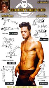 Brad Pitt Once Upon A Time In Hollywood Workout Routine What Is Brad Pitt Troy Workout Fight Club Workout
