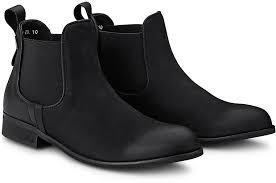 Chelsea boots zijn de perfecte enkellaarsjes! Cox Chelsea Boots Schwarz Gortz 42626701