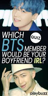 Which Bts Member Would Be Your Boyfriend Kpop Kpop Boyfriend Quiz Bts Soulmate Quiz Buzzfeed Personality Quiz