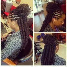 Up Bun Locs Hairstyles Dreadlock Styles Hair Styles